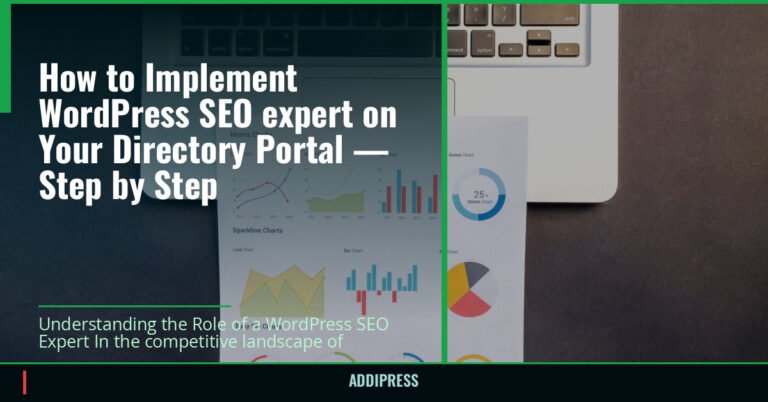 How to Implement WordPress SEO expert on Your Directory Portal — Step by Step — addipress.com