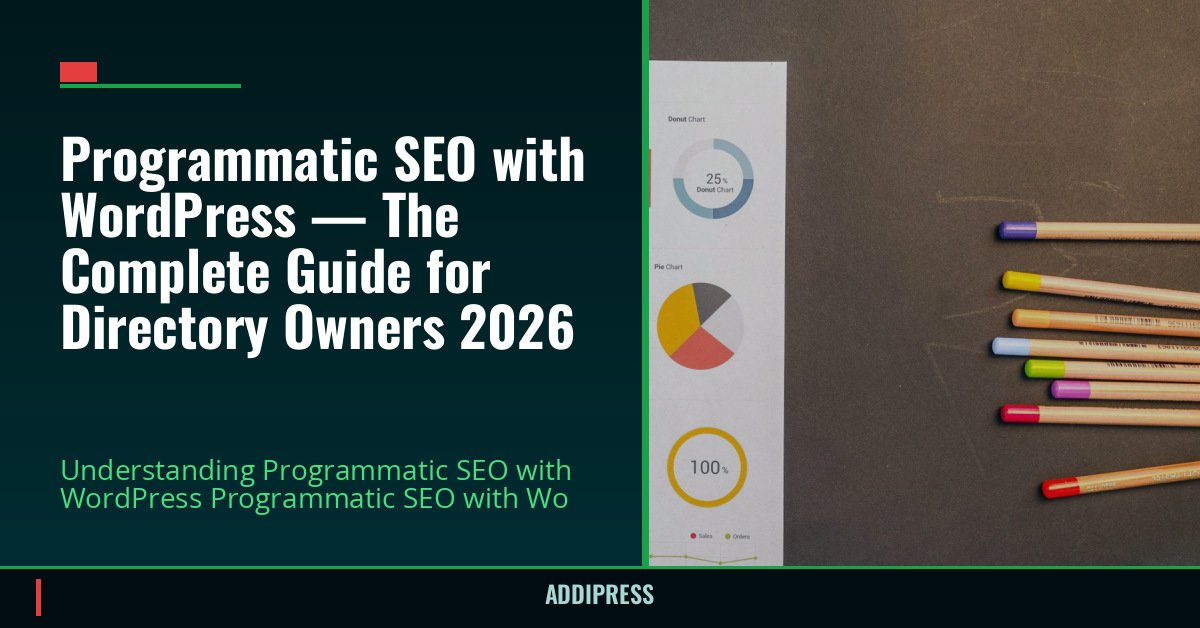 Programmatic SEO with WordPress — The Complete Guide for Directory Owners 2026 — addipress.com