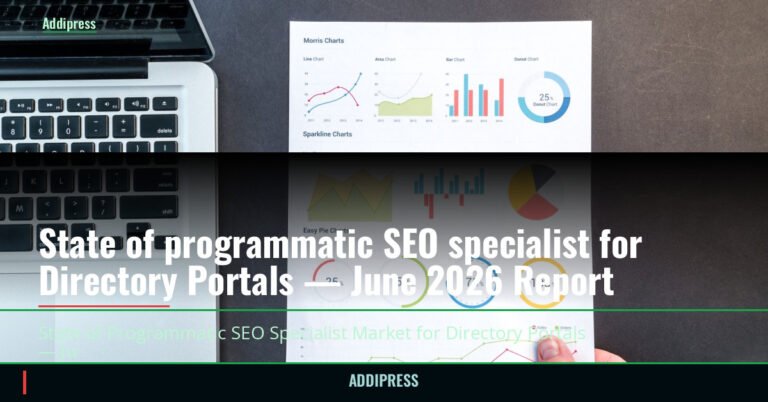 State of programmatic SEO specialist for Directory Portals — June 2026 Report — addipress.com