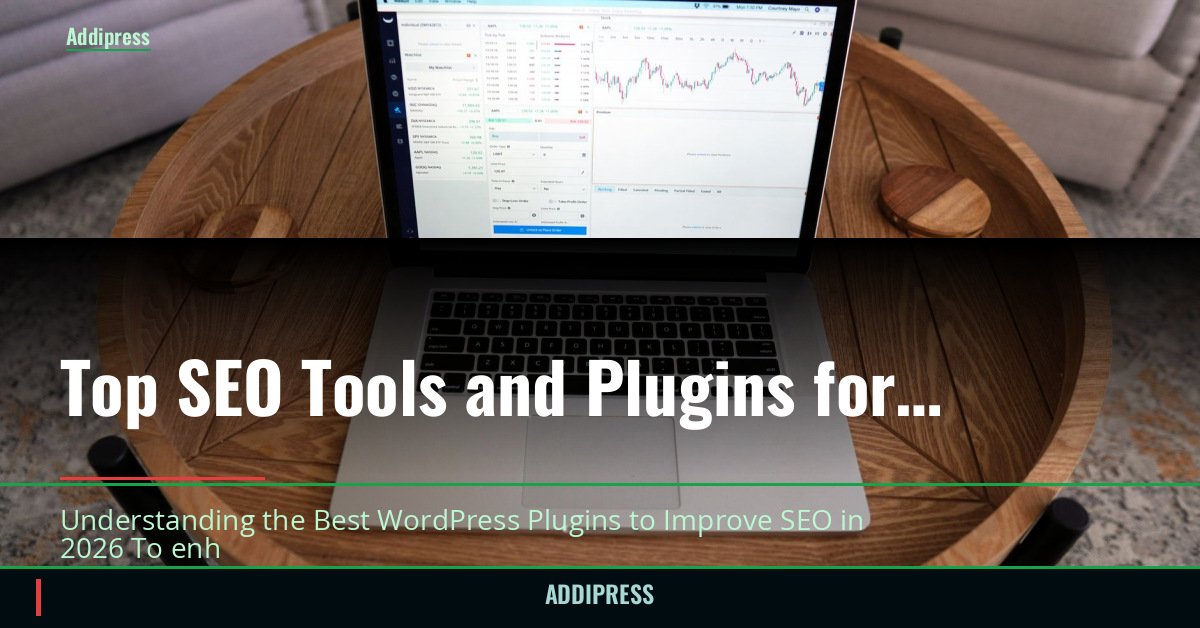 Top SEO Tools and Plugins for WordPress in 2026 — addipress.com
