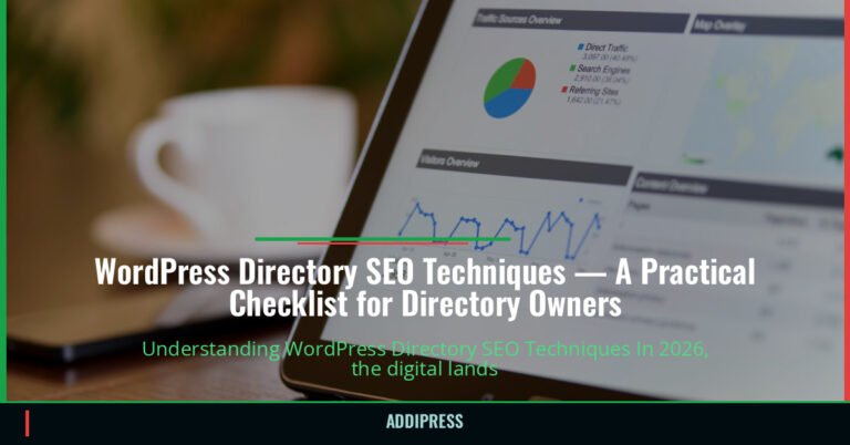 WordPress Directory SEO Techniques — A Practical Checklist for Directory Owners — addipress.com