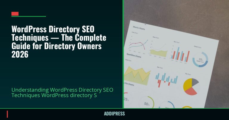 WordPress Directory SEO Techniques — The Complete Guide for Directory Owners 2026 — addipress.com