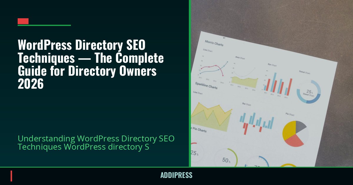 WordPress Directory SEO Techniques — The Complete Guide for Directory Owners 2026 — addipress.com
