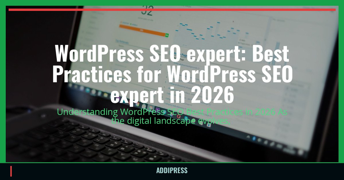 WordPress SEO expert: Best Practices for WordPress SEO expert in 2026 — addipress.com