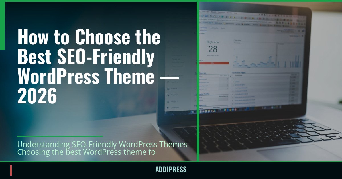 How to Choose the Best SEO-Friendly WordPress Theme — 2026 — addipress.com